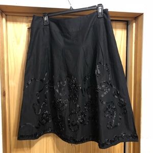 Gorgeous black skirt with ribbon detail BUY3 Get1